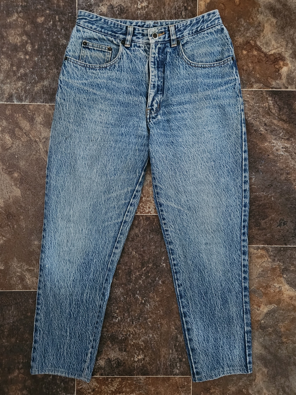 Vintage 1989 Pepe Betty Jeans Acid Wash W28" L26.5" High Rise Hong Kong Made Y2K